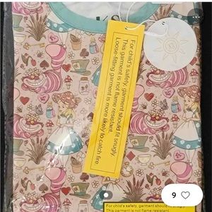 Alice and wonderland shortie romper